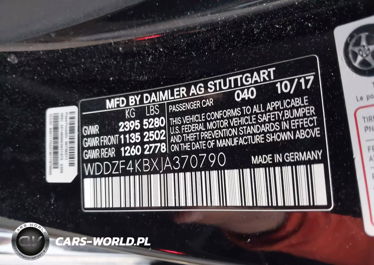2018 Mercedes-Benz E 300 4Matic VIN:WDDZF4KBXJA370790 - 9