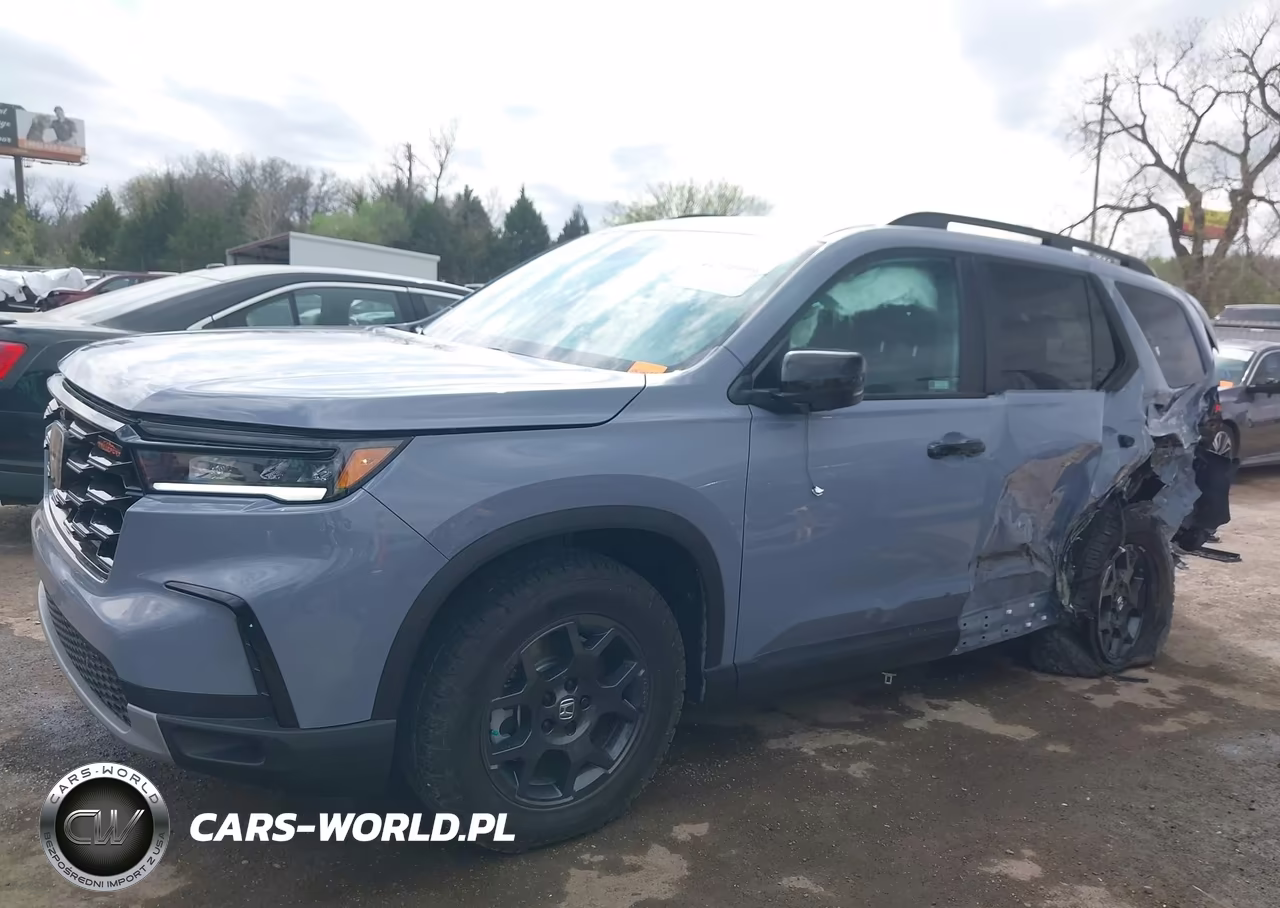 2025 Honda Pilot Trailsport VIN:5FNYG1H63SB190507 - 15