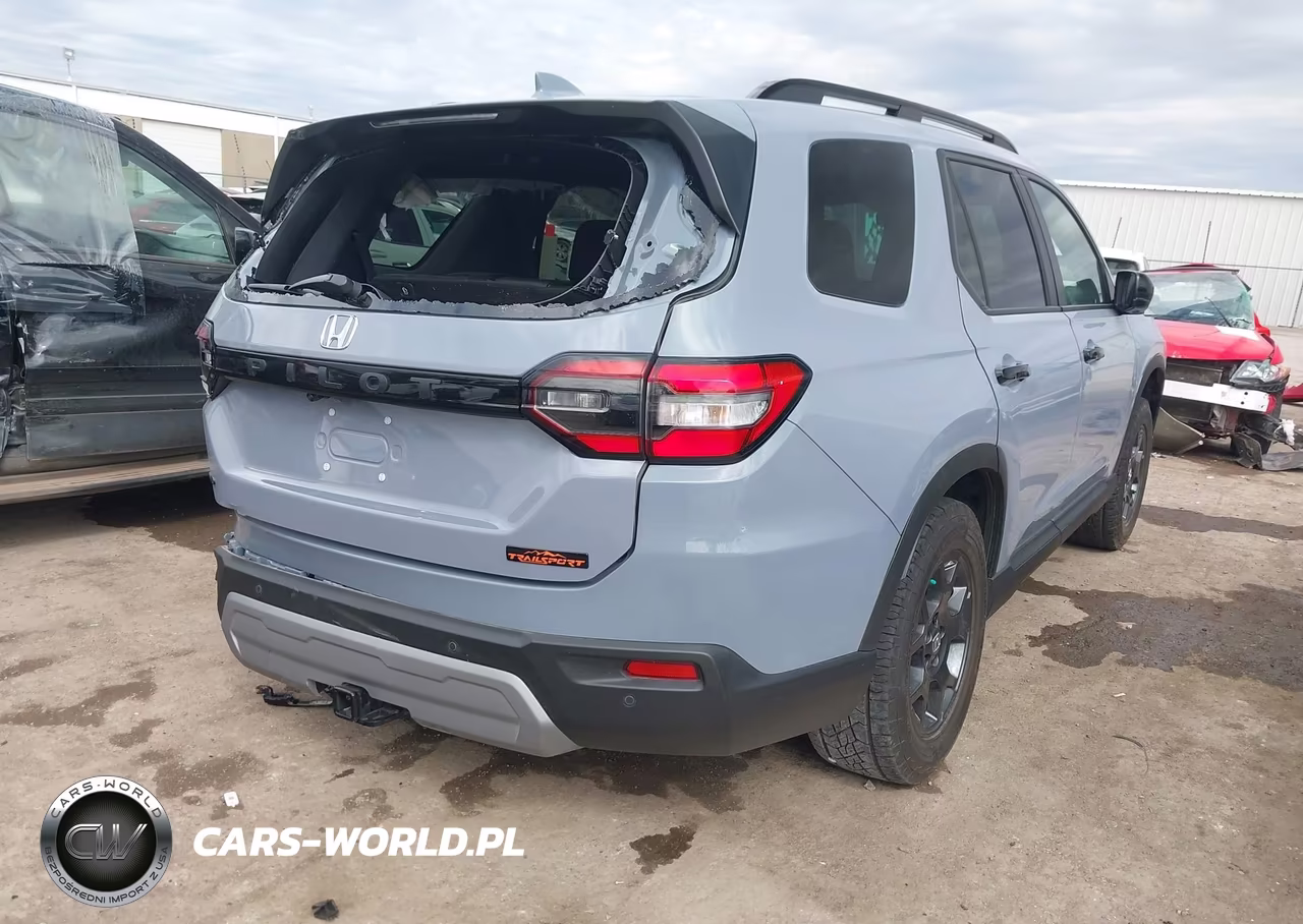 2025 Honda Pilot Trailsport VIN:5FNYG1H63SB190507 - 4