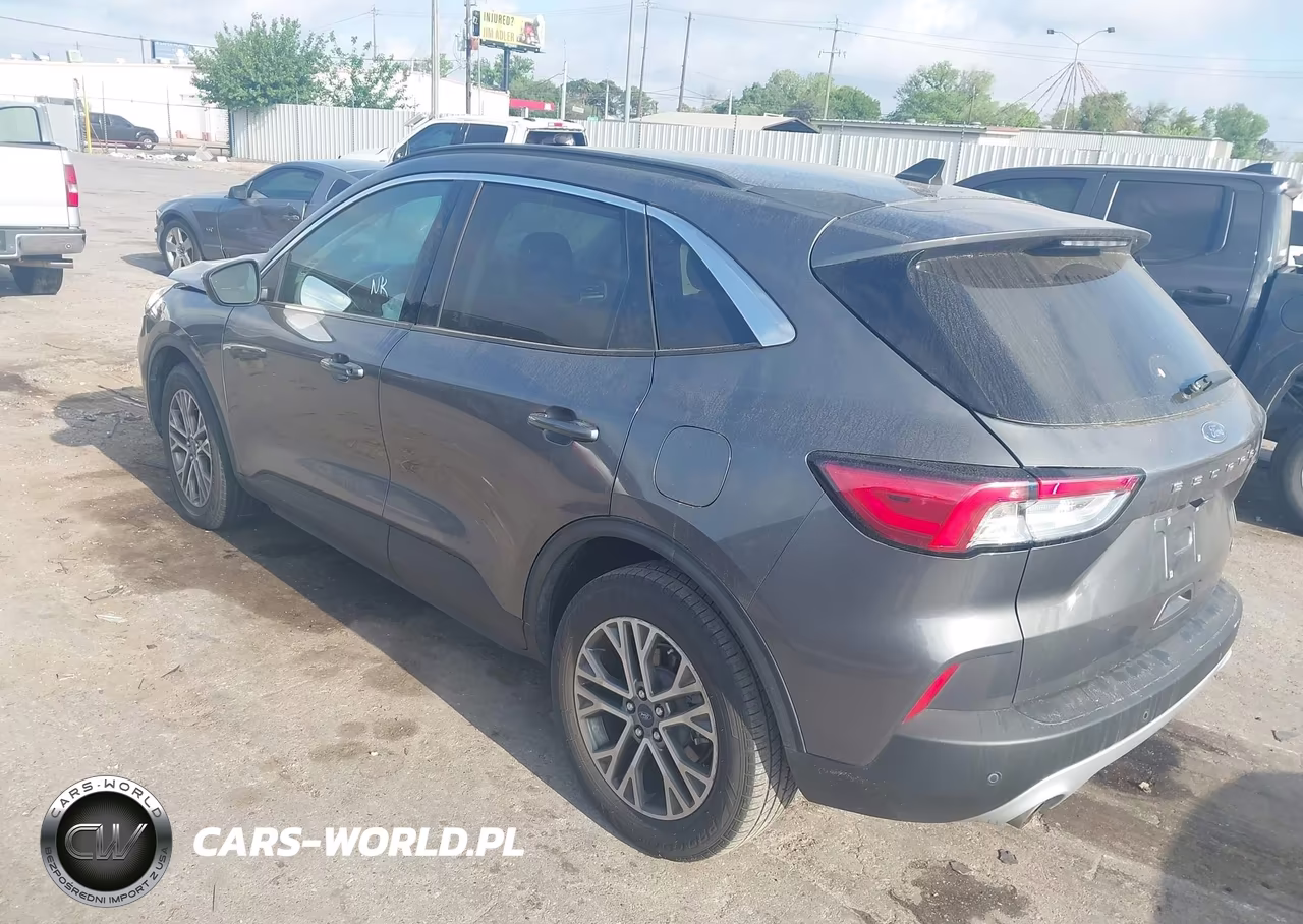 2021 Ford Escape Sel Hybrid VIN:1FMCU0CZ4MUA52270 - 3