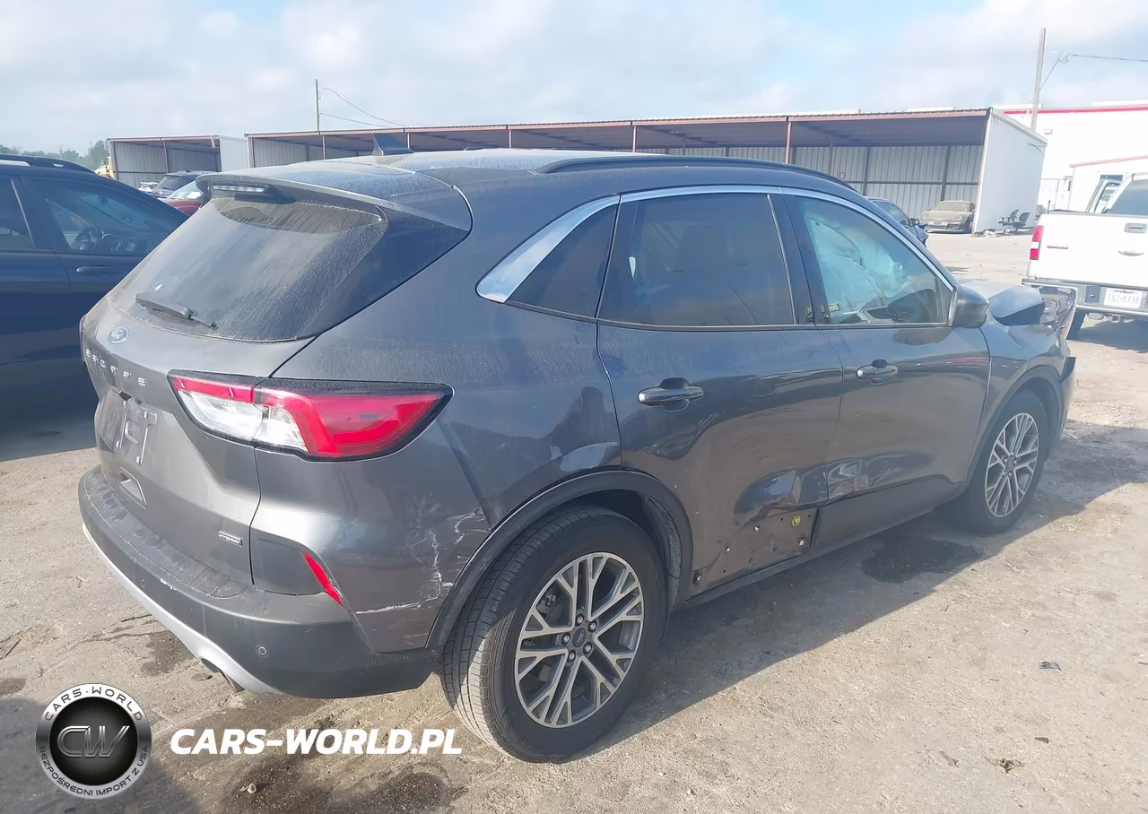 2021 Ford Escape Sel Hybrid VIN:1FMCU0CZ4MUA52270 - 4