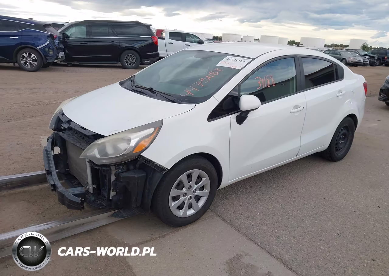 2013 Kia Rio Lx VIN:KNADM4A33D6231934 - 2