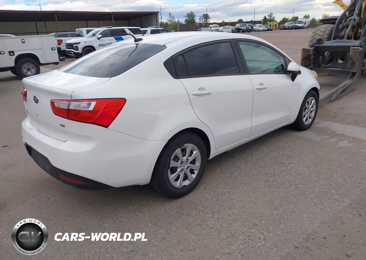 2013 Kia Rio Lx VIN:KNADM4A33D6231934 - 4