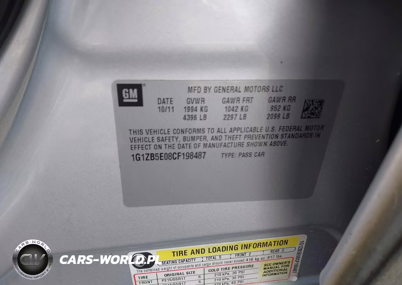 2012 Chevrolet Malibu Ls VIN:1G1ZB5E08CF198487 - 9