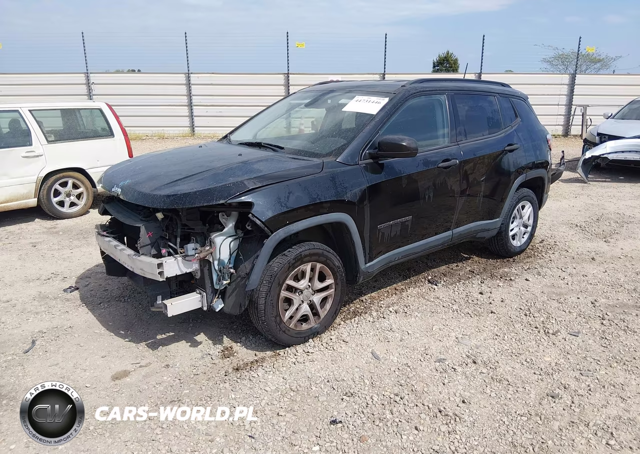 2017 Jeep New Compass Sport 4X4 VIN:3C4NJDAB2HT656595 - 2