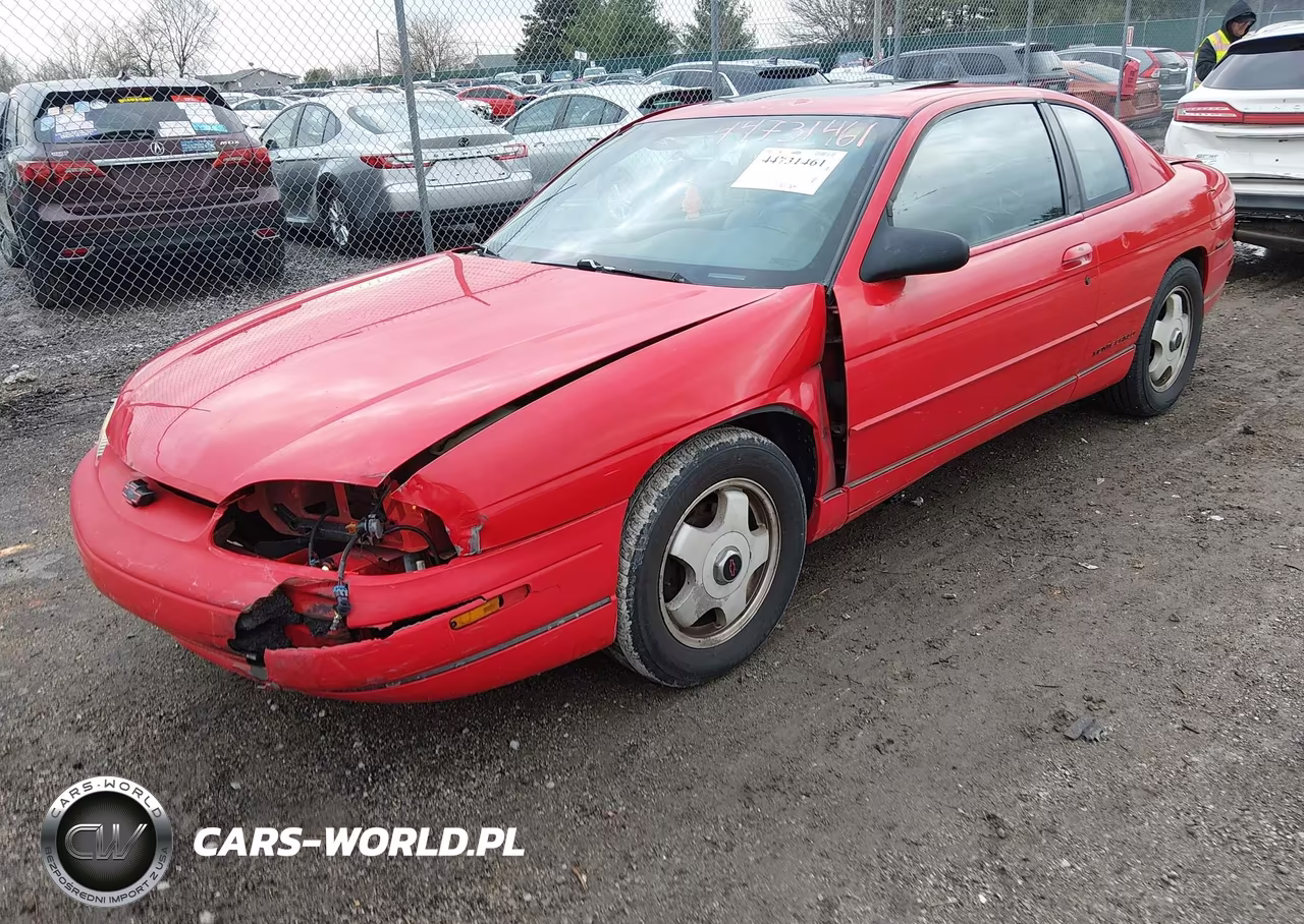 1998 Chevrolet Monte Carlo Z34 VIN:2G1WX12K1W9111240 - 2