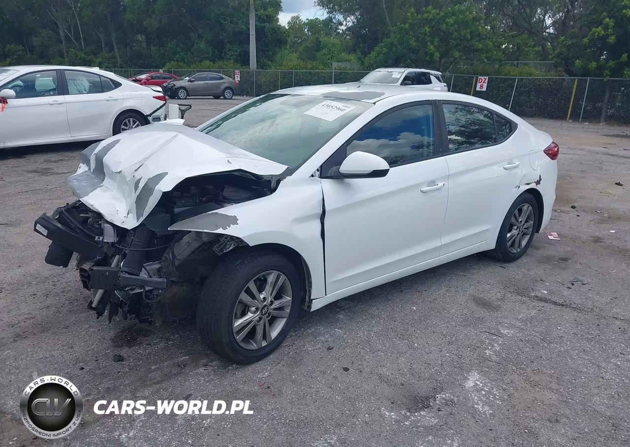 2018 Hyundai Elantra Sel VIN:5NPD84LF4JH301957 - 2