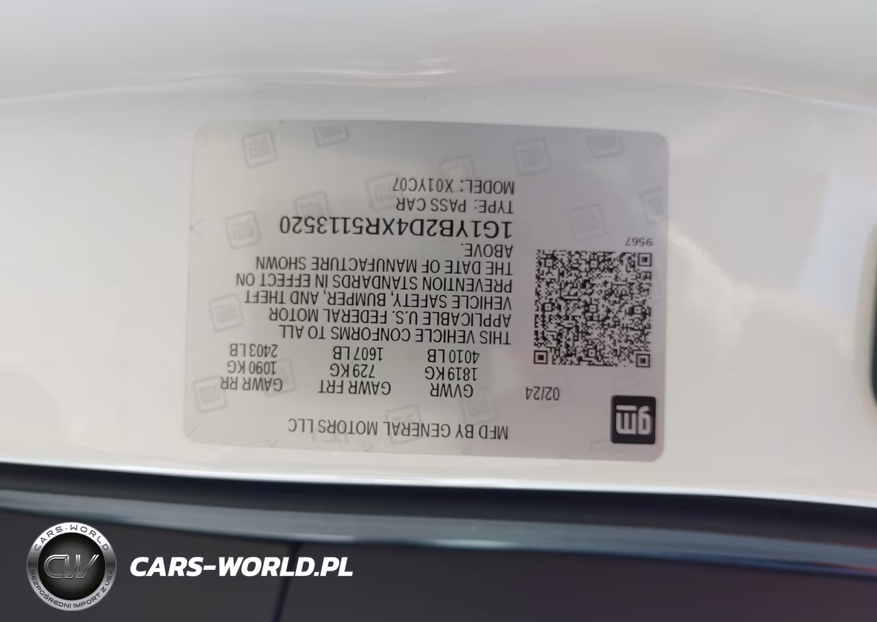 2024 Chevrolet Corvette Stingray Rwd 2Lt VIN:1G1YB2D4XR5113520 - 9