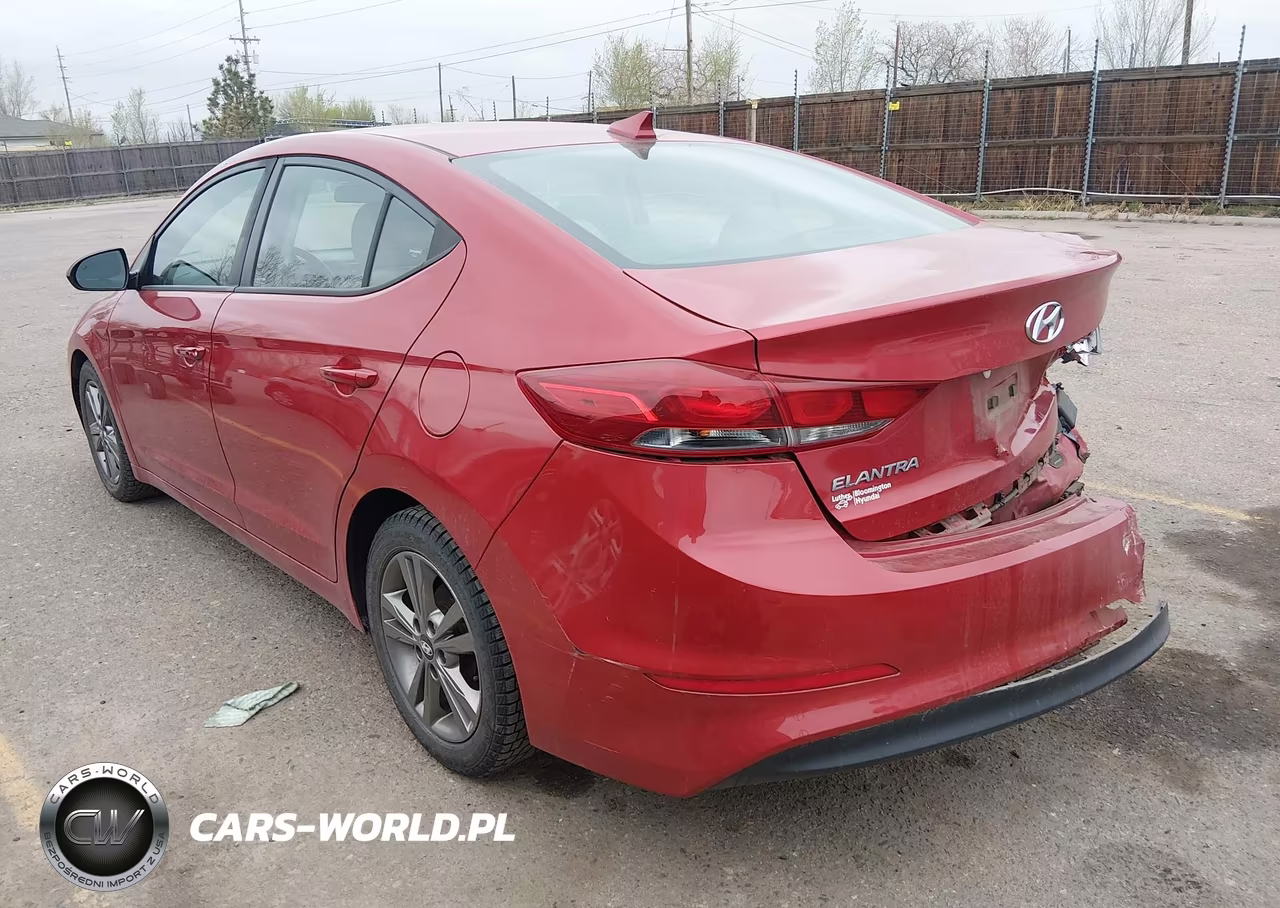 2017 Hyundai Elantra Se VIN:5NPD84LF8HH010162 - 3