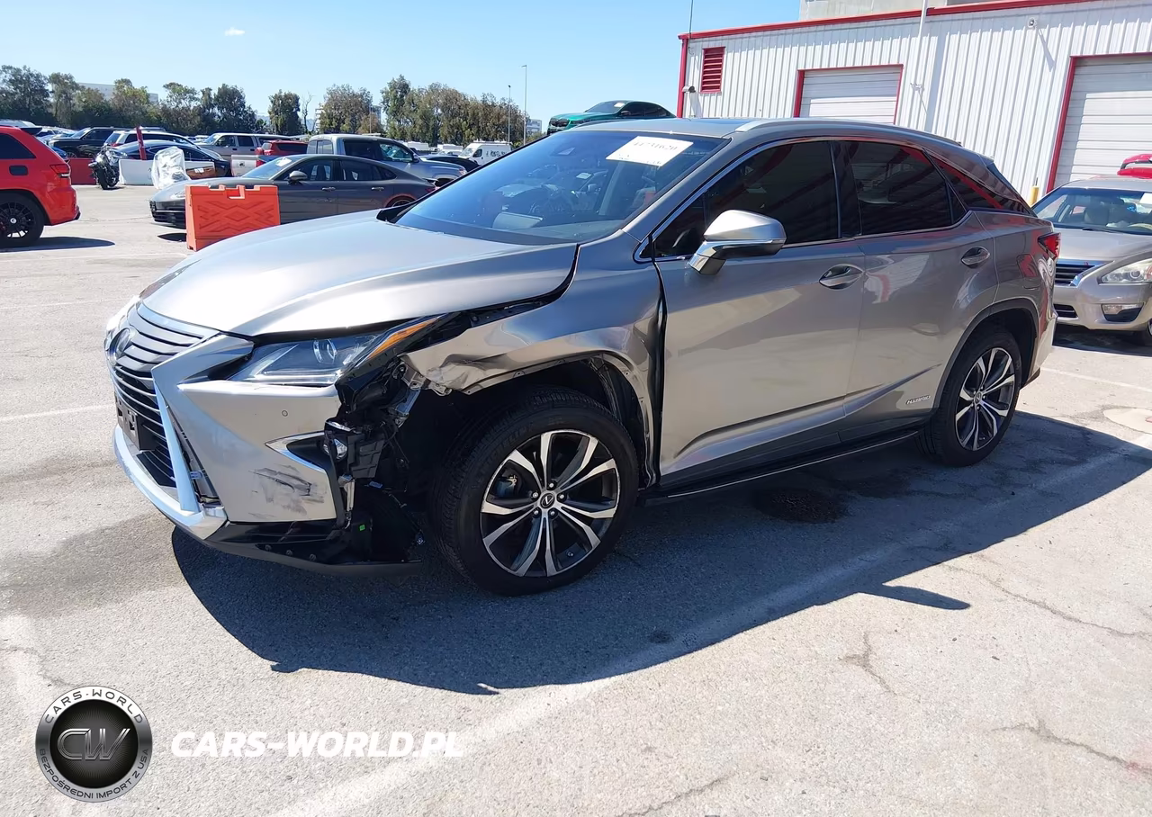 2019 Lexus Rx 450H VIN:2T2BGMCA6KC032438 - 2