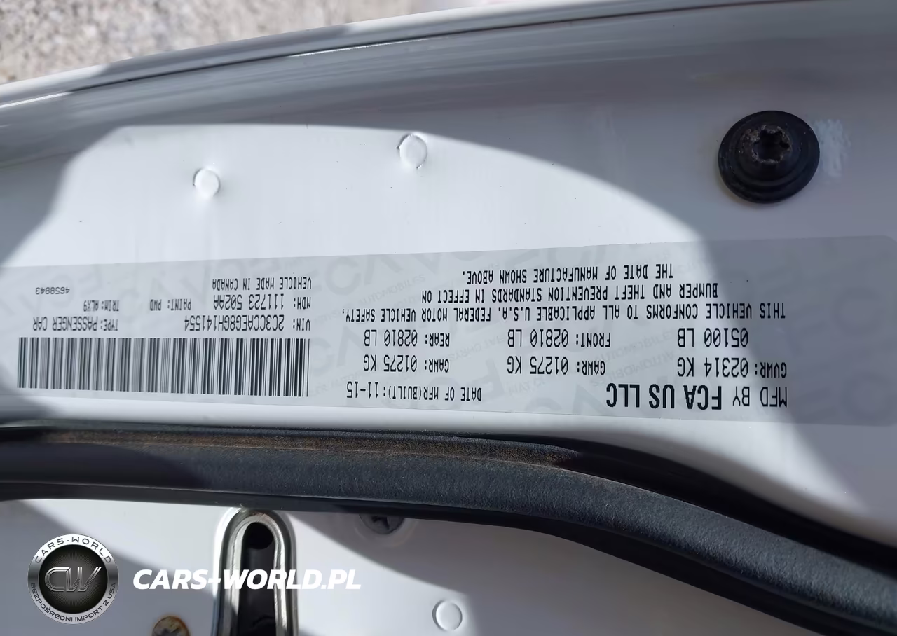 2016 Chrysler 300C VIN:2C3CCAEG8GH141554 - 9