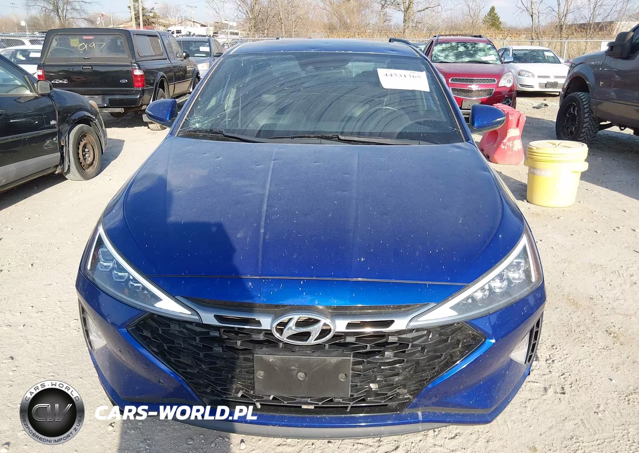 2020 Hyundai Elantra Sport VIN:KMHD04LB6LU992918 - 12