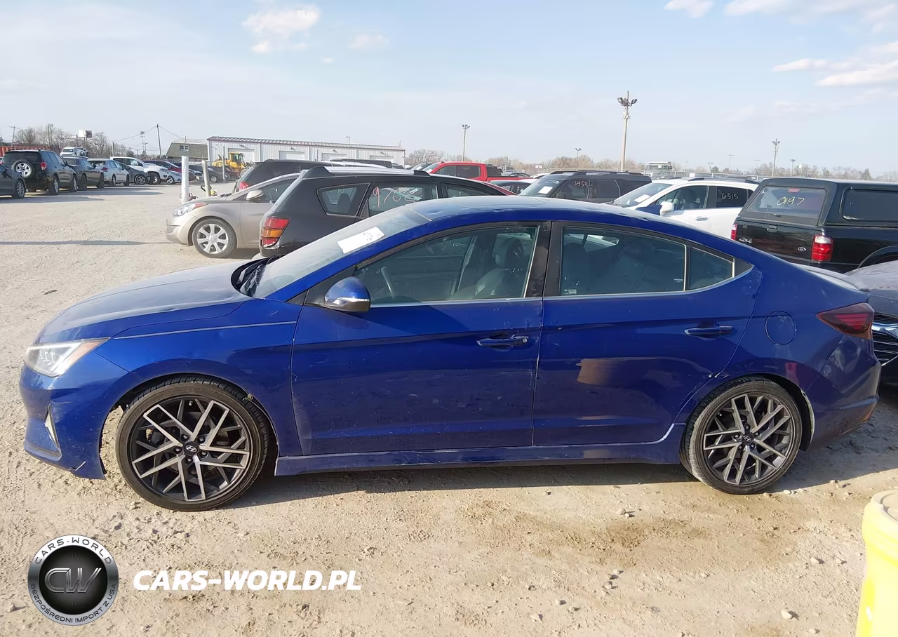 2020 Hyundai Elantra Sport VIN:KMHD04LB6LU992918 - 14