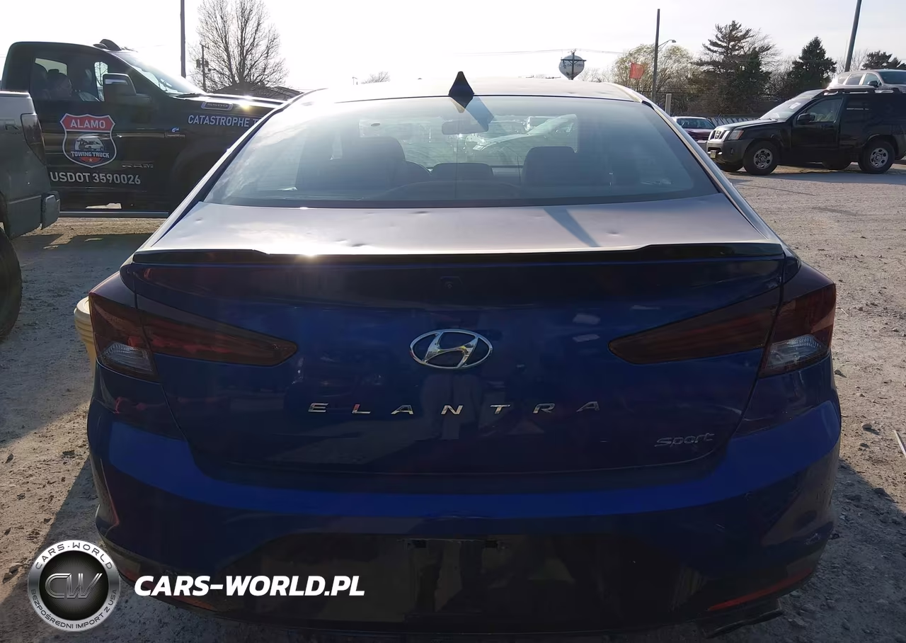 2020 Hyundai Elantra Sport VIN:KMHD04LB6LU992918 - 16