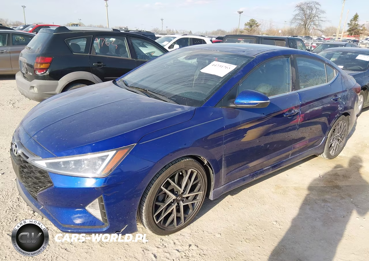 2020 Hyundai Elantra Sport VIN:KMHD04LB6LU992918 - 2