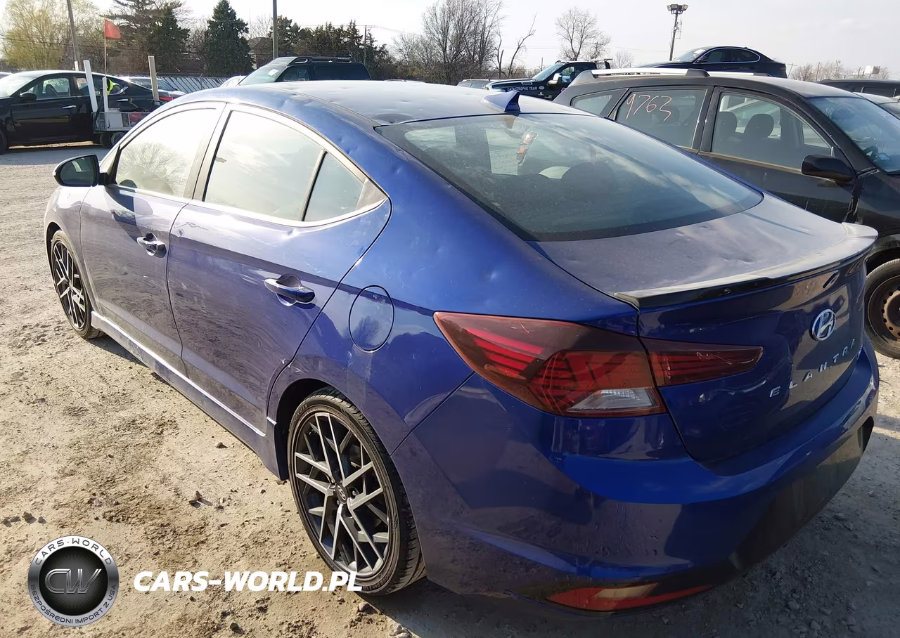 2020 Hyundai Elantra Sport VIN:KMHD04LB6LU992918 - 3