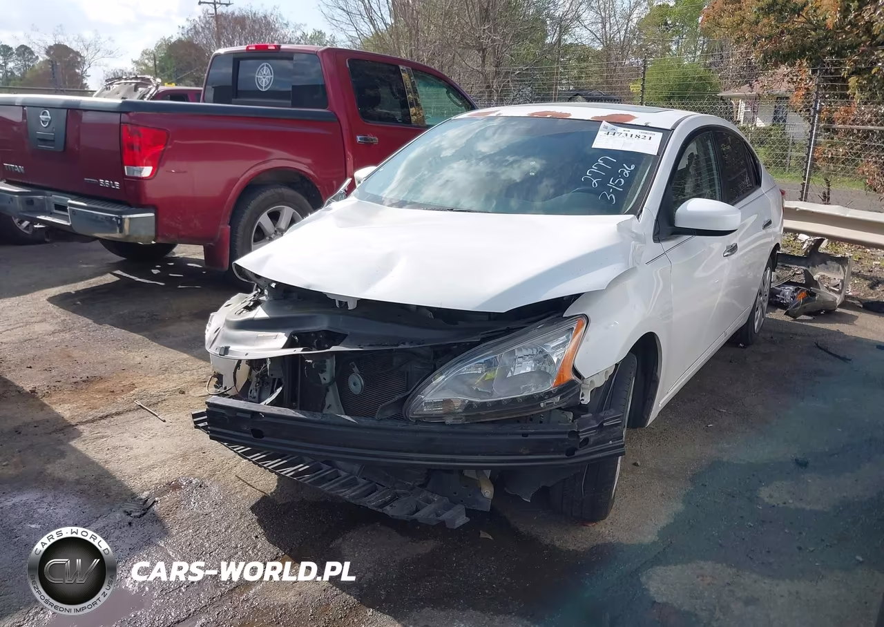 2015 Nissan Sentra Sv VIN:3N1AB7AP7FY372777 - 2