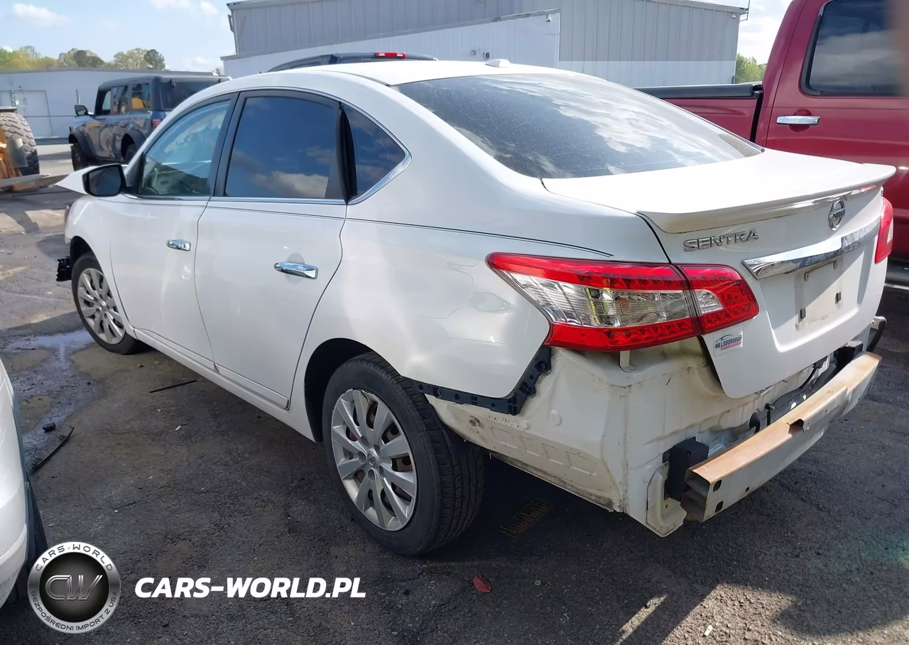 2015 Nissan Sentra Sv VIN:3N1AB7AP7FY372777 - 3
