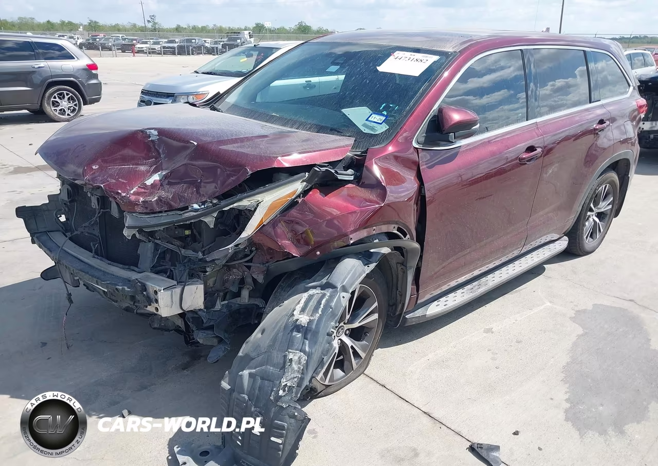 2017 Toyota Highlander Le Plus VIN:5TDZZRFH6HS201747 - 2
