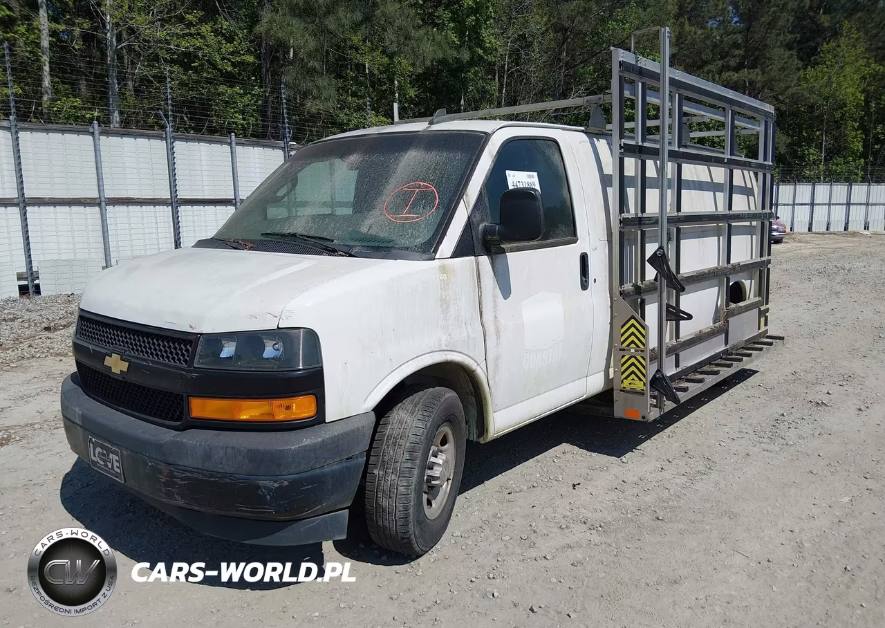 2020 Chevrolet Express Cargo Rwd 2500 Extended Wheelbase Wt VIN:1GCWGBFP5L1201140 - 2