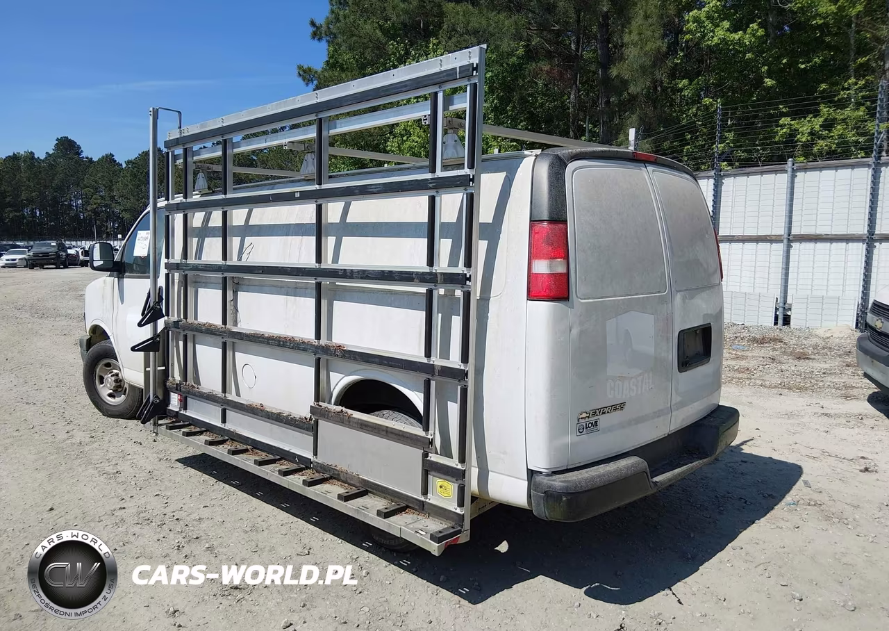 2020 Chevrolet Express Cargo Rwd 2500 Extended Wheelbase Wt VIN:1GCWGBFP5L1201140 - 3