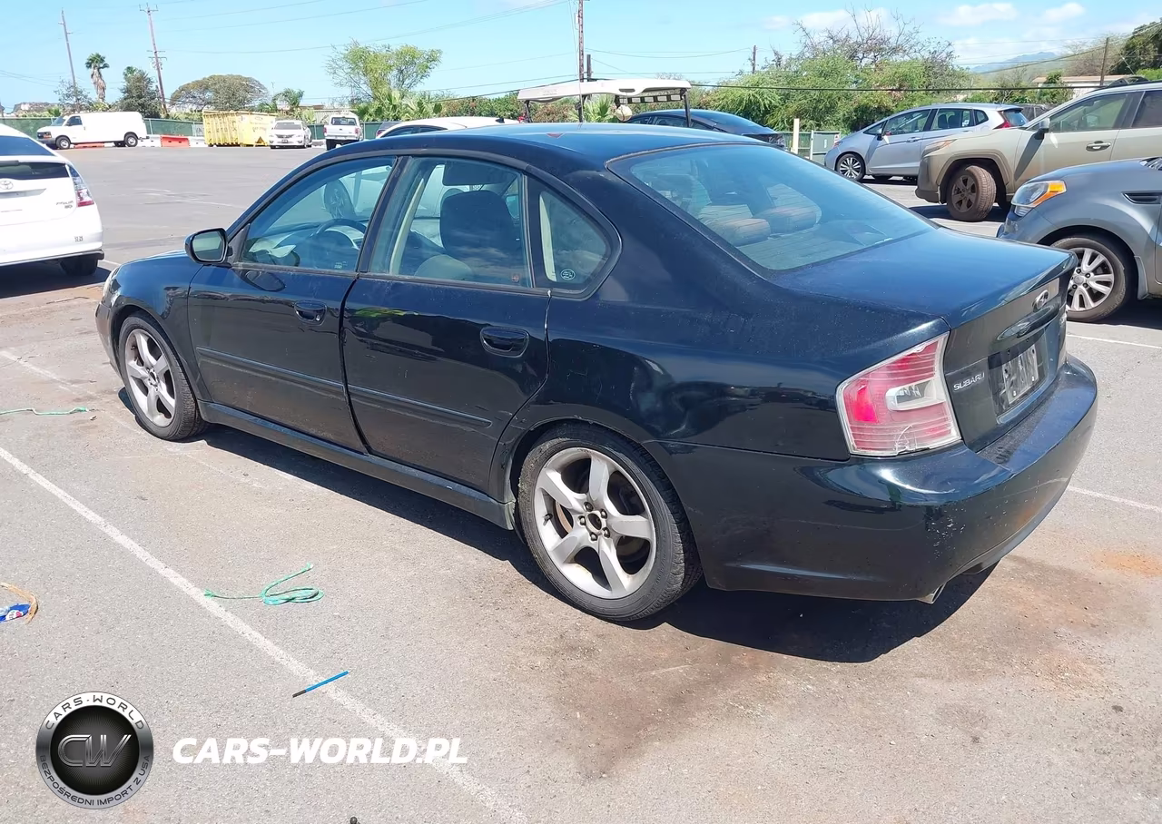 2006 Subaru Legacy 2.5I VIN:4S3BL626X67215406 - 3