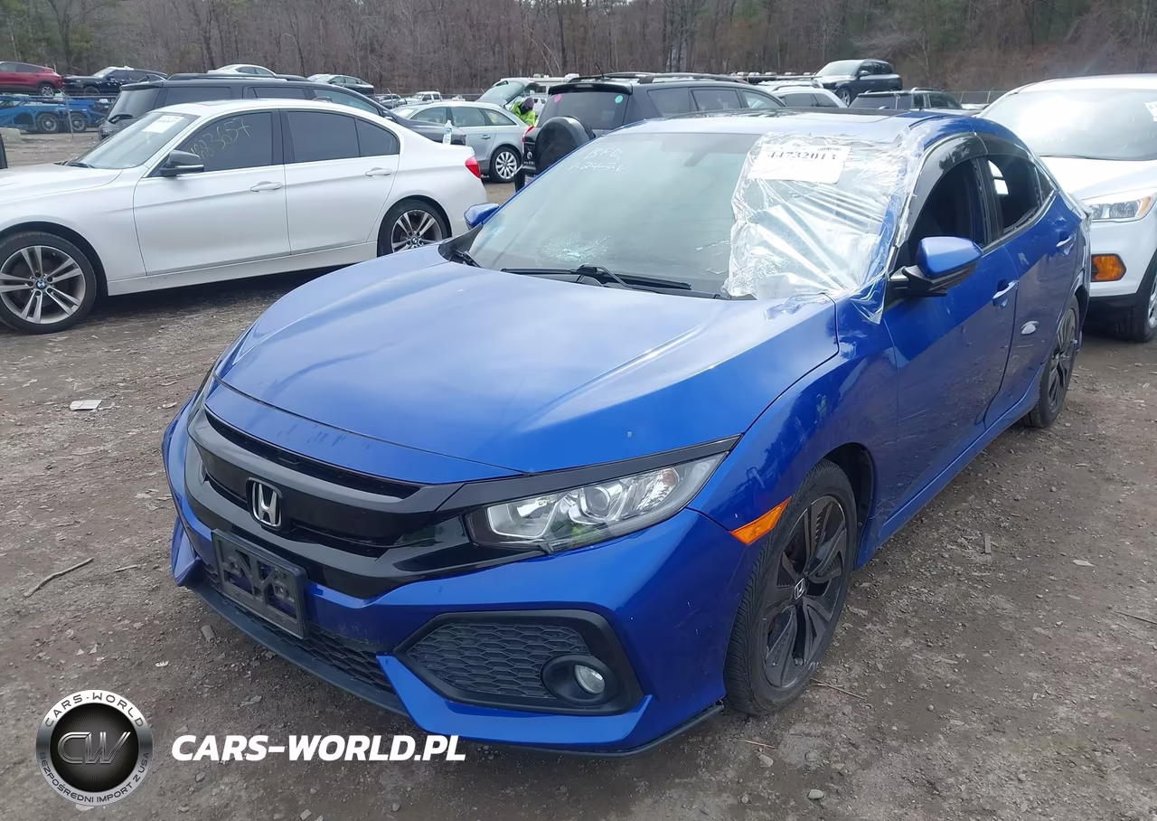 2017 Honda Civic Ex VIN:SHHFK7H59HU411874 - 2