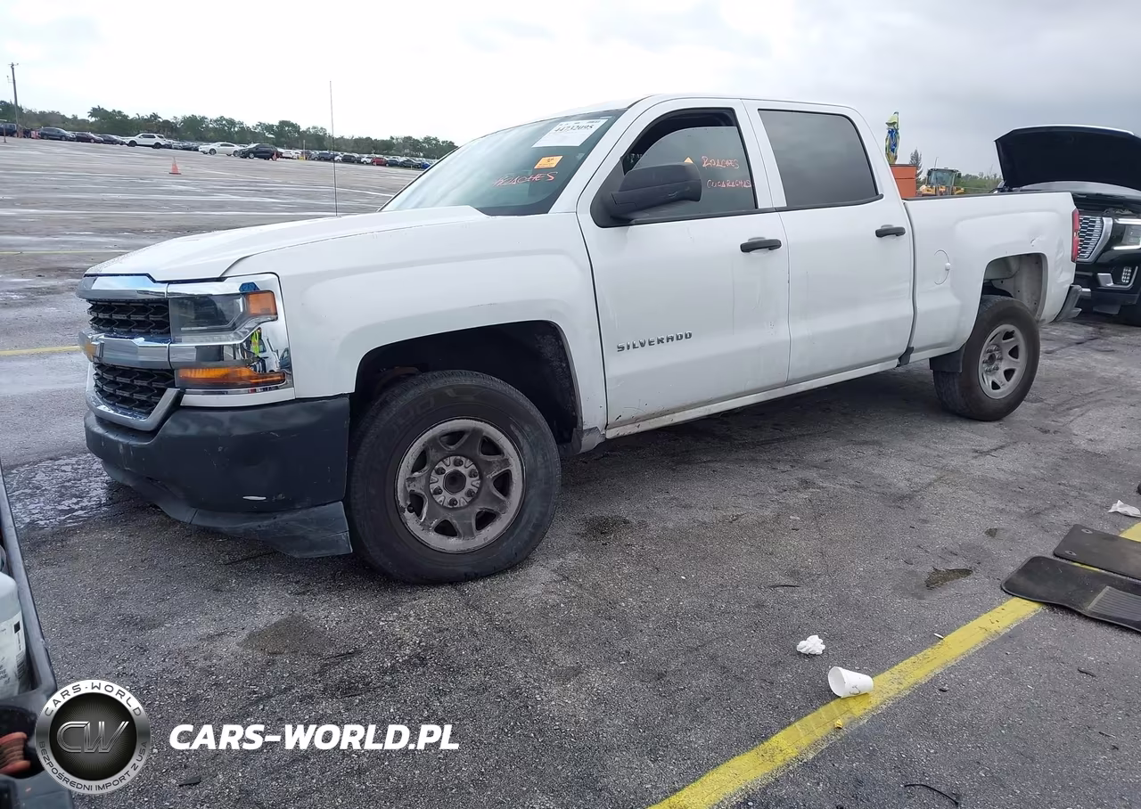 2018 Chevrolet Silverado 1500 Wt VIN:3GCPCNEC1JG552903 - 2