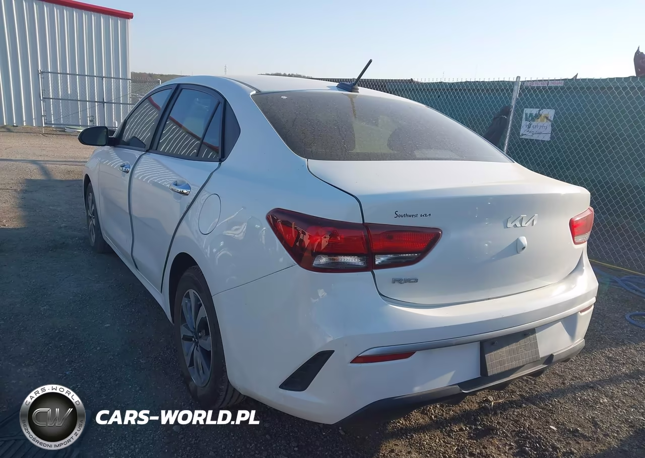 2022 Kia Rio S VIN:3KPA24ADXNE432469 - 3