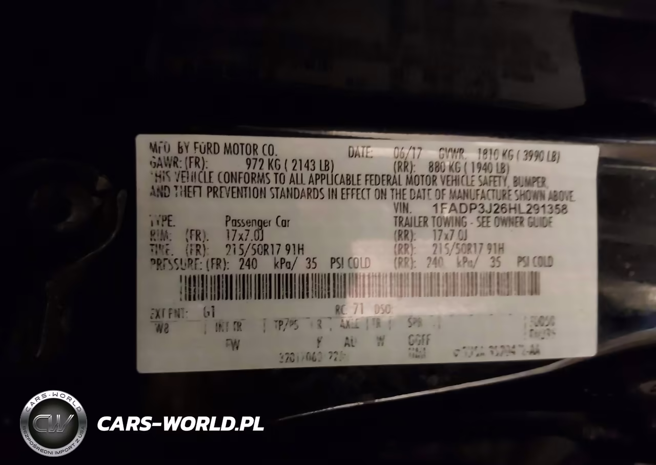 2017 Ford Focus Titanium VIN:1FADP3J26HL291358 - 9