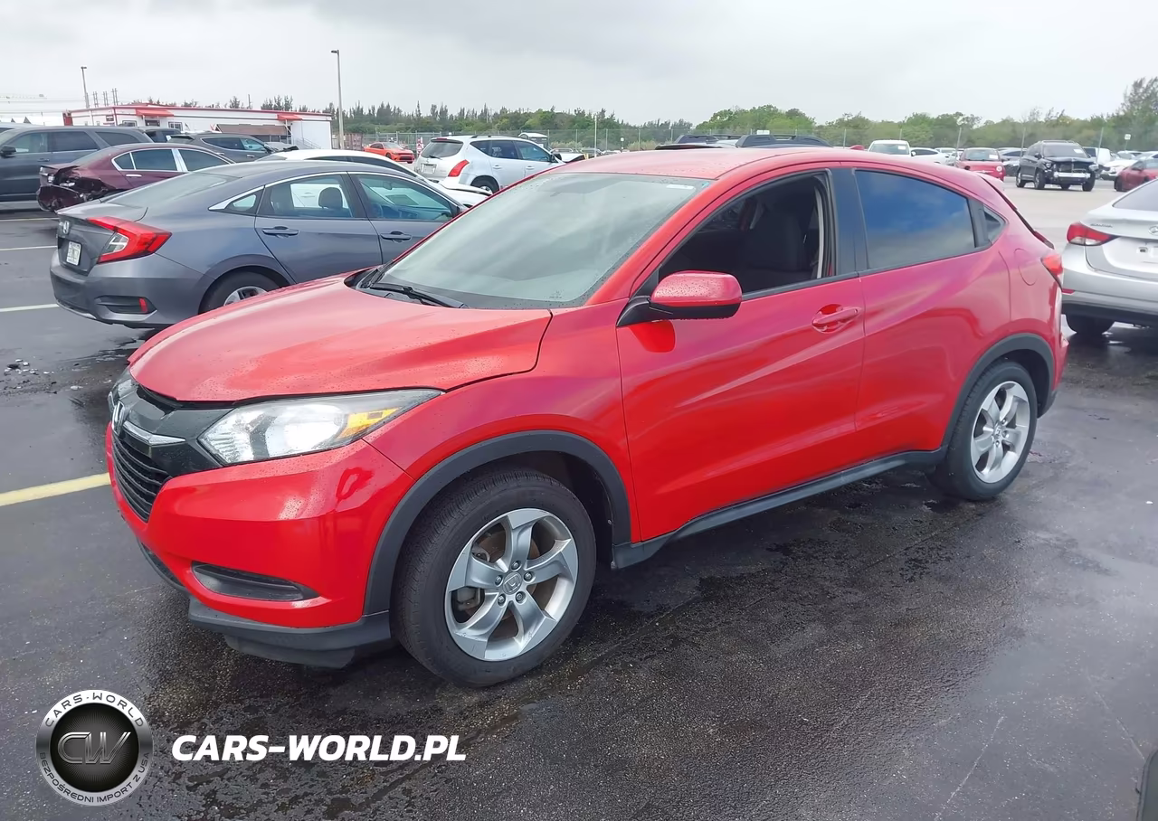 2018 Honda Hr-V Lx VIN:3CZRU5H37JM715387 - 2