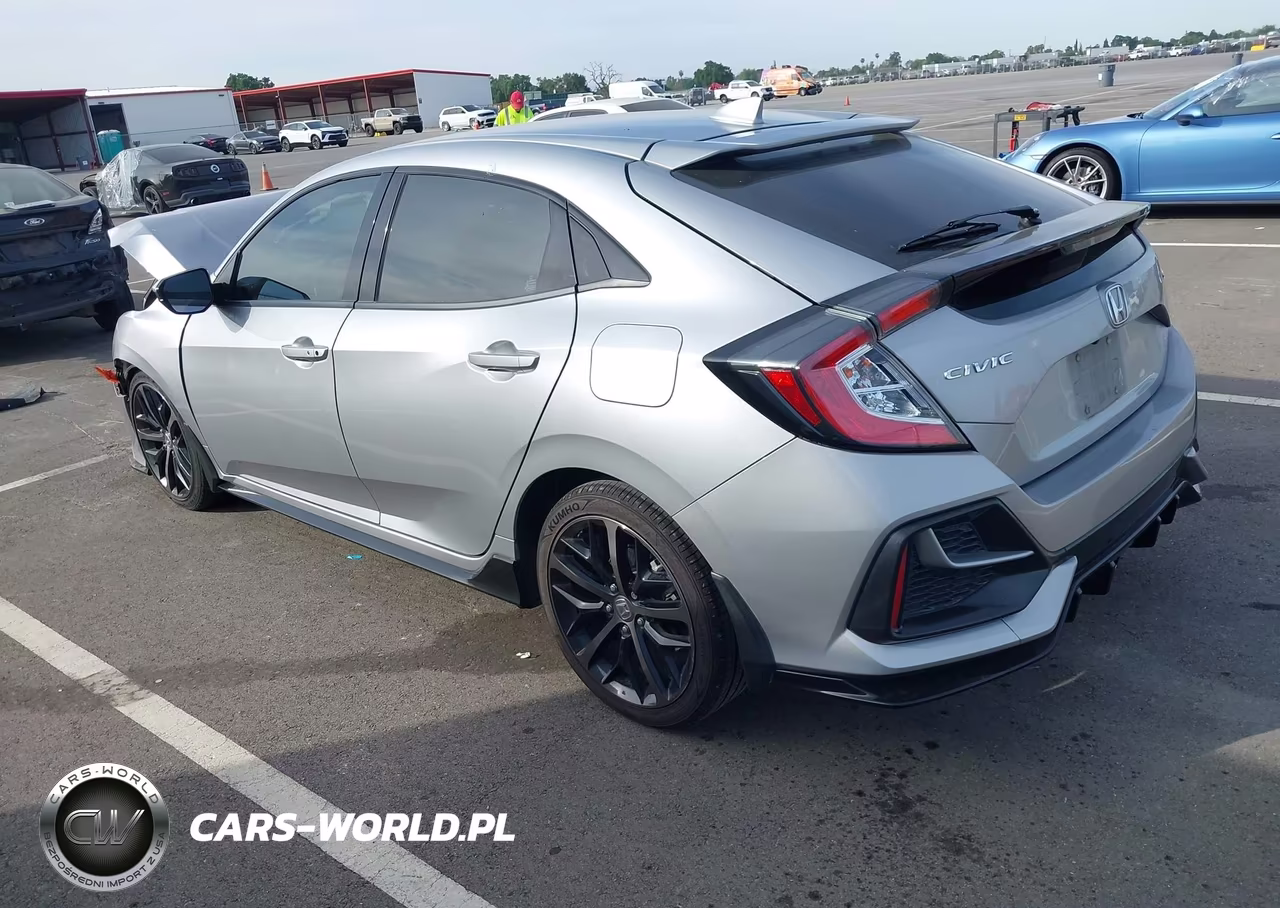 2021 Honda Civic Sport VIN:SHHFK7H41MU417153 - 3