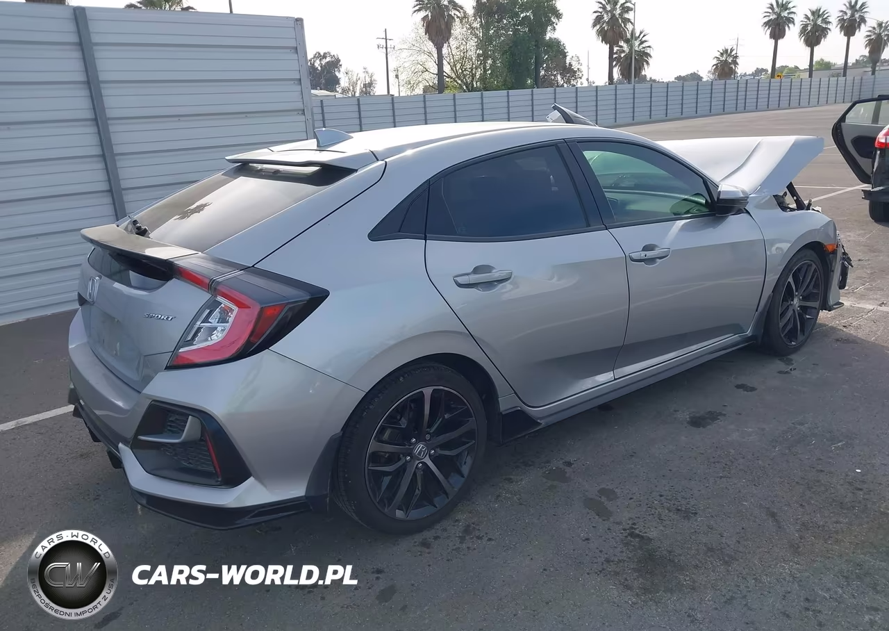 2021 Honda Civic Sport VIN:SHHFK7H41MU417153 - 4
