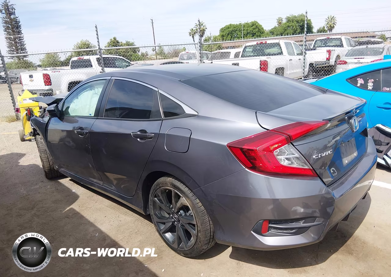 2020 Honda Civic Sport VIN:2HGFC2F83LH542236 - 15