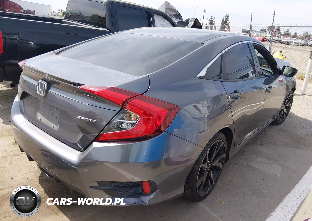 2020 Honda Civic Sport VIN:2HGFC2F83LH542236 - 4