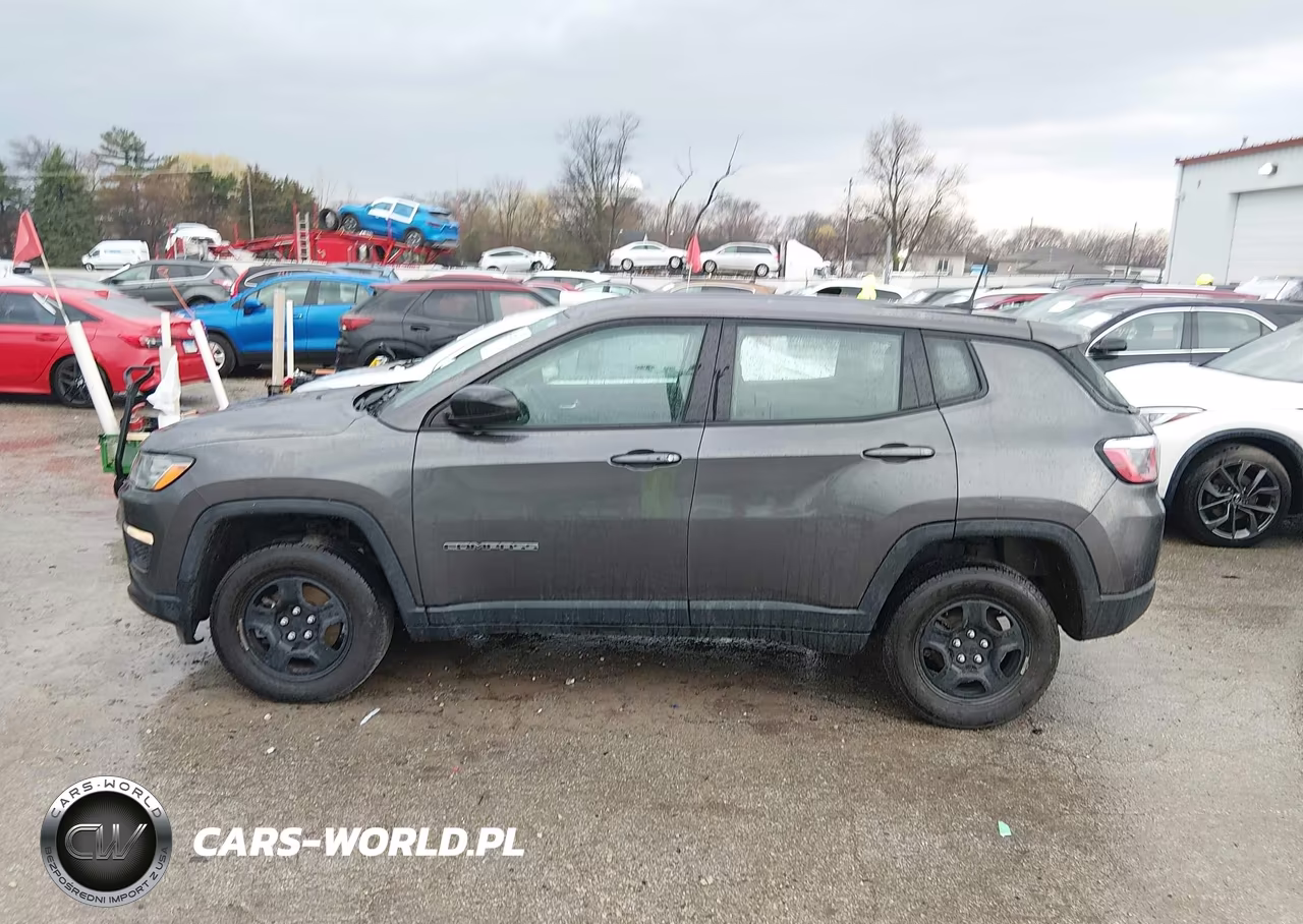 2019 Jeep Compass Sport 4X4 VIN:3C4NJDAB0KT794031 - 14