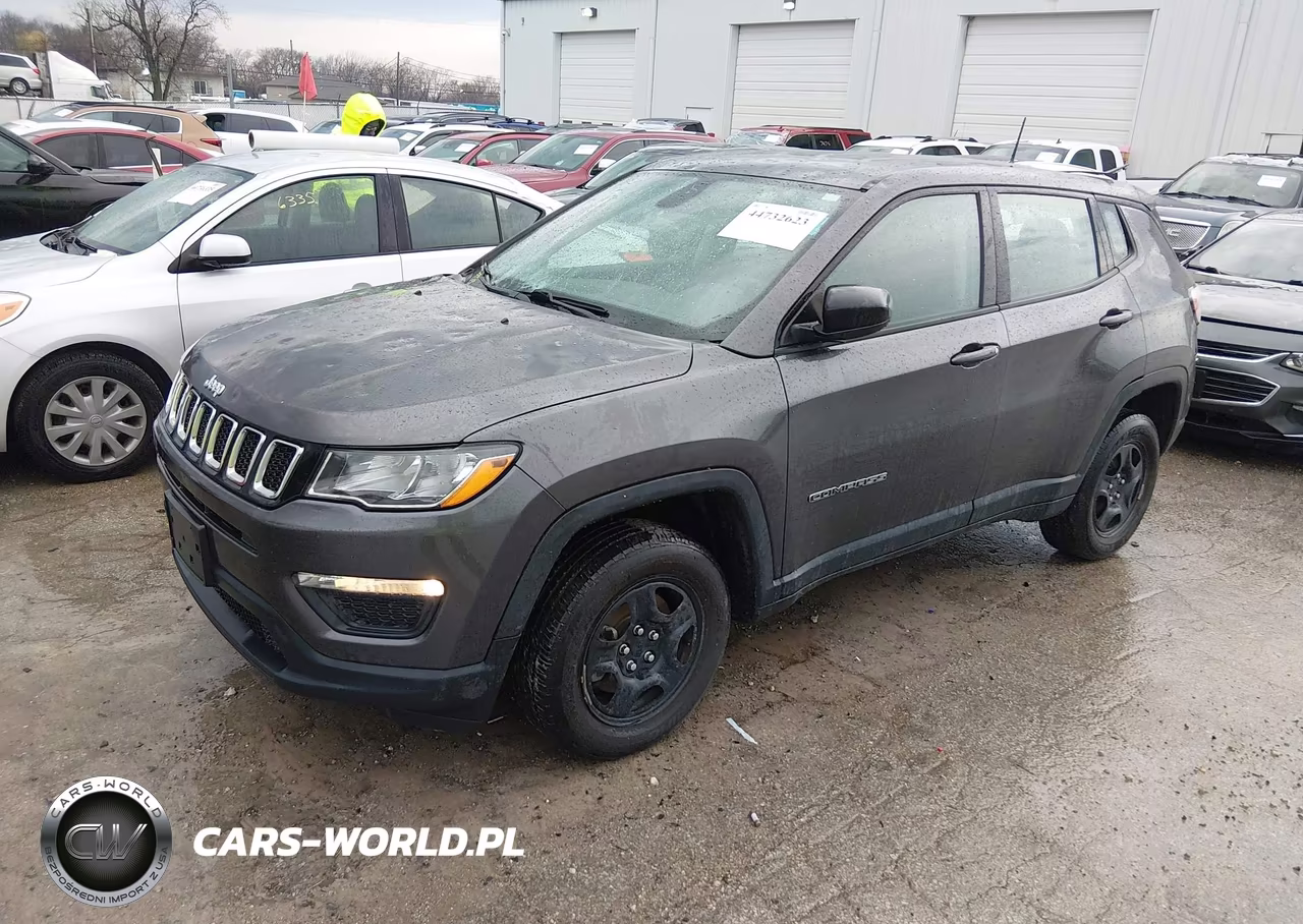 2019 Jeep Compass Sport 4X4 VIN:3C4NJDAB0KT794031 - 2