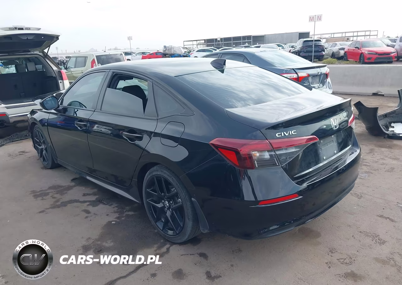 2025 Honda Civic Sport VIN:2HGFE2F52SH553212 - 3