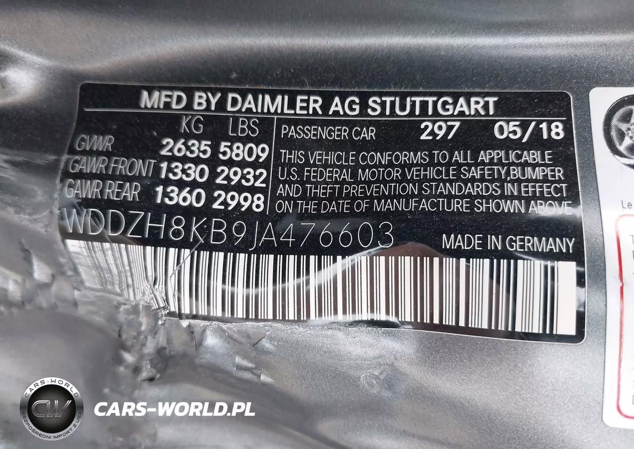 2018 Mercedes-Benz Amg E 63 S 4Matic VIN:WDDZH8KB9JA476603 - 9