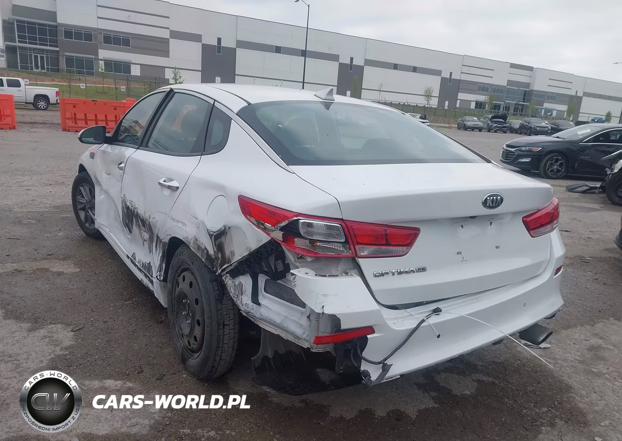 2019 Kia Optima Lx VIN:5XXGT4L34KG348047 - 3