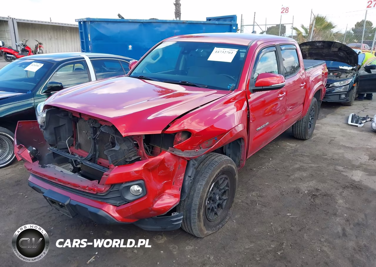 2022 Toyota Tacoma Sr5 V6 VIN:3TMCZ5AN7NM457516 - 2
