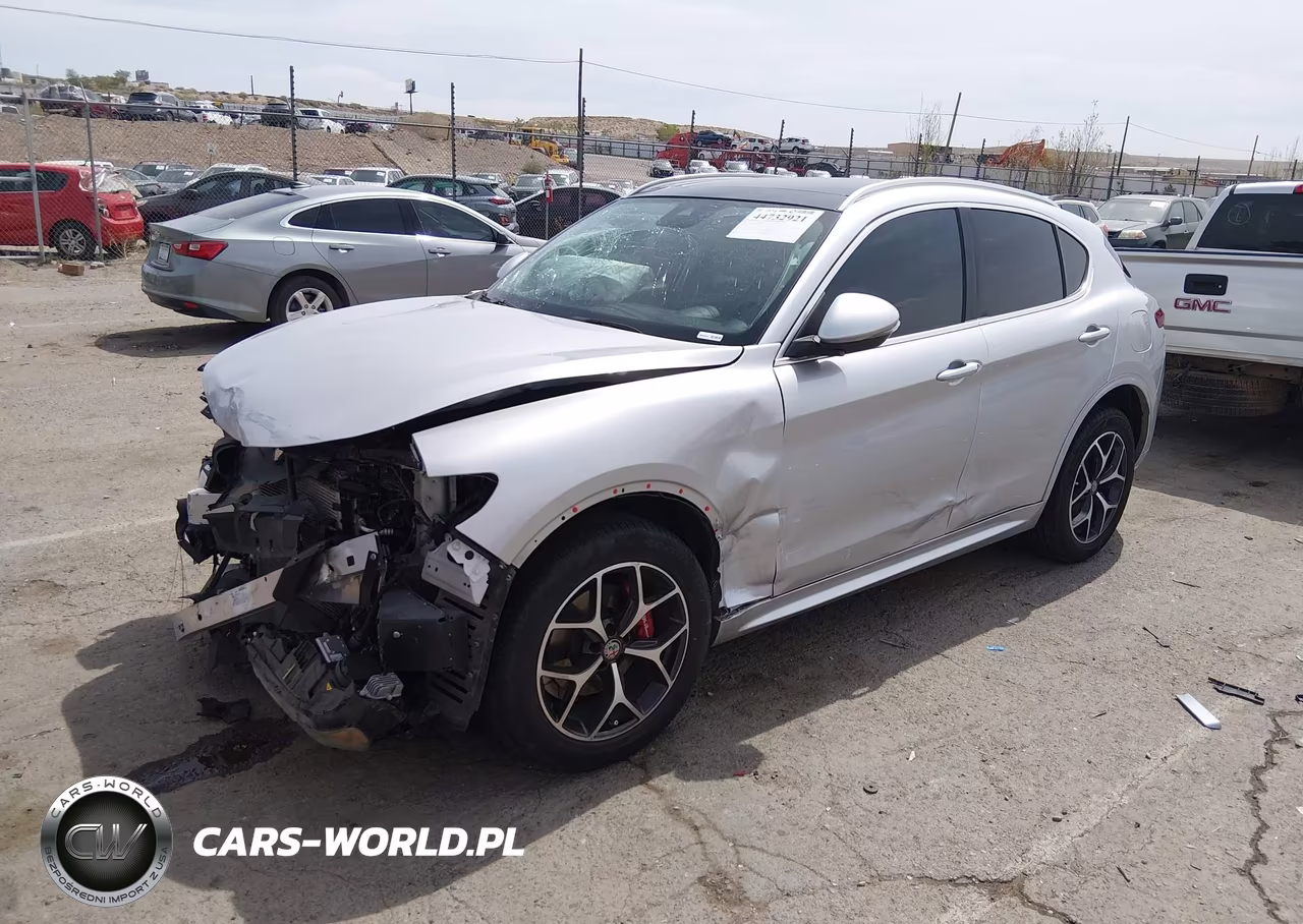 2021 Alfa Romeo Stelvio Ti Awd VIN:ZASPAKBN6M7D18192 - 2