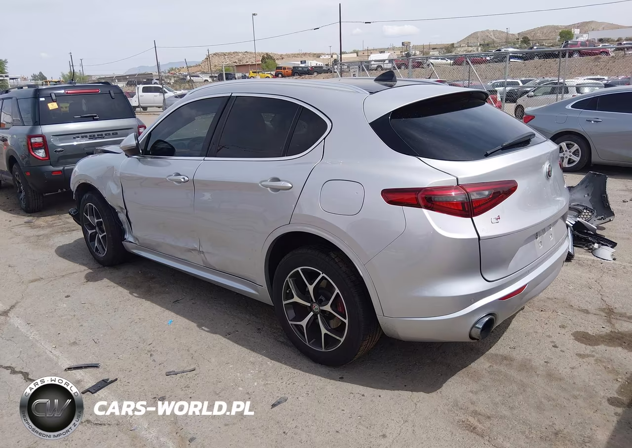 2021 Alfa Romeo Stelvio Ti Awd VIN:ZASPAKBN6M7D18192 - 3