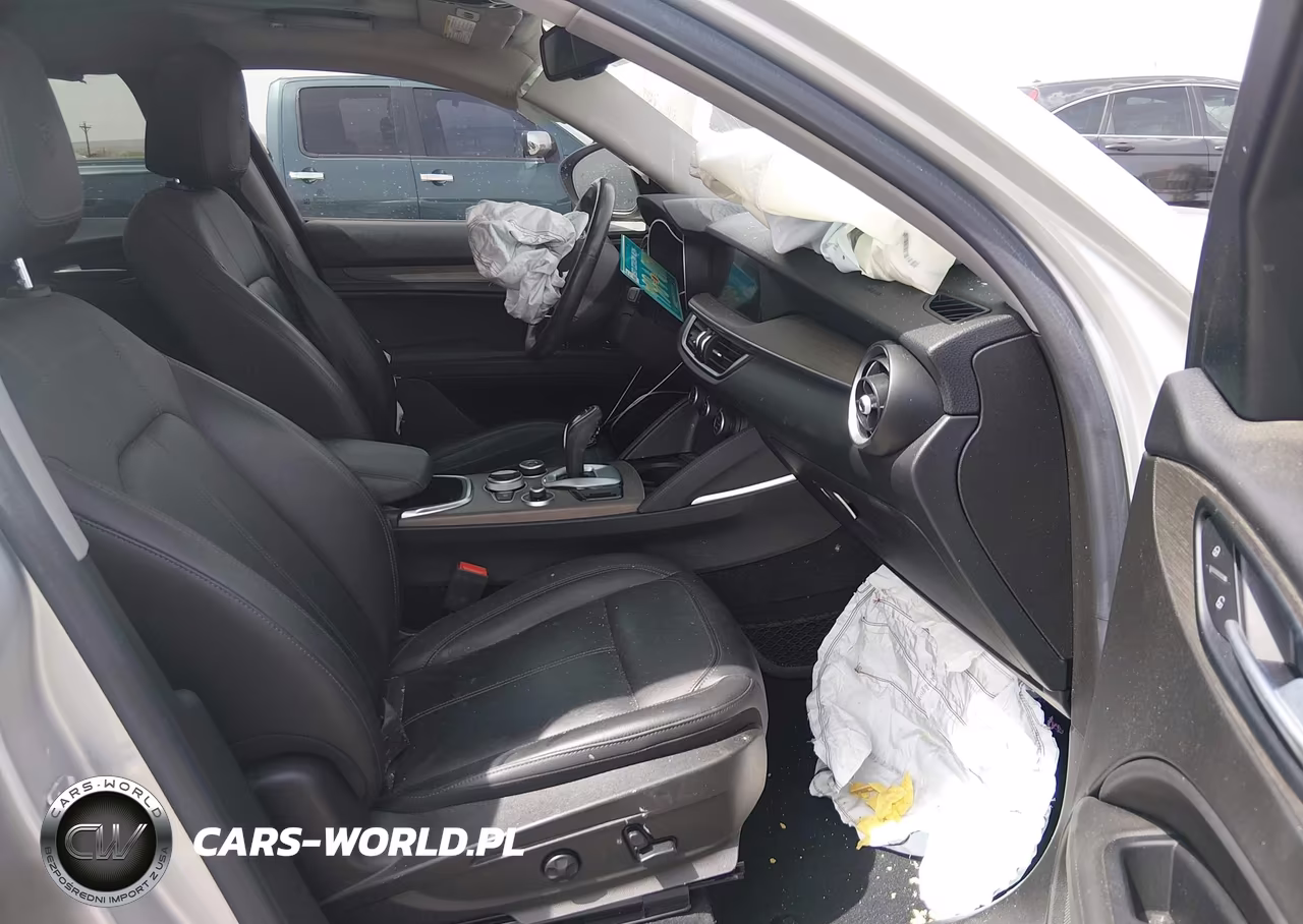2021 Alfa Romeo Stelvio Ti Awd VIN:ZASPAKBN6M7D18192 - 5