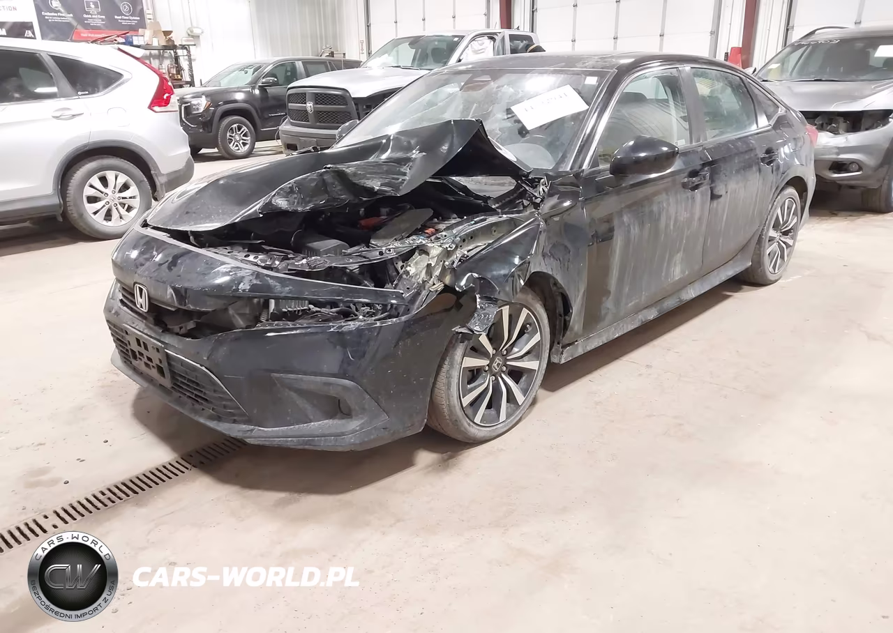 2022 Honda Civic Ex VIN:2HGFE1F73NH314140 - 2