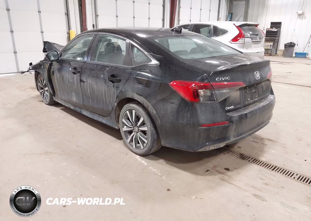 2022 Honda Civic Ex VIN:2HGFE1F73NH314140 - 3