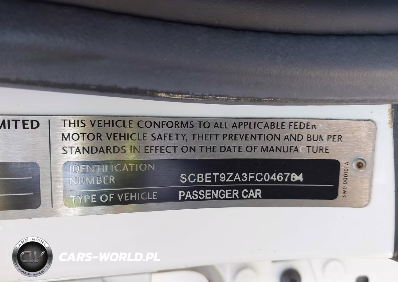 2015 Bentley Flying Spur V8 VIN:SCBET9ZA3FC046784 - 9