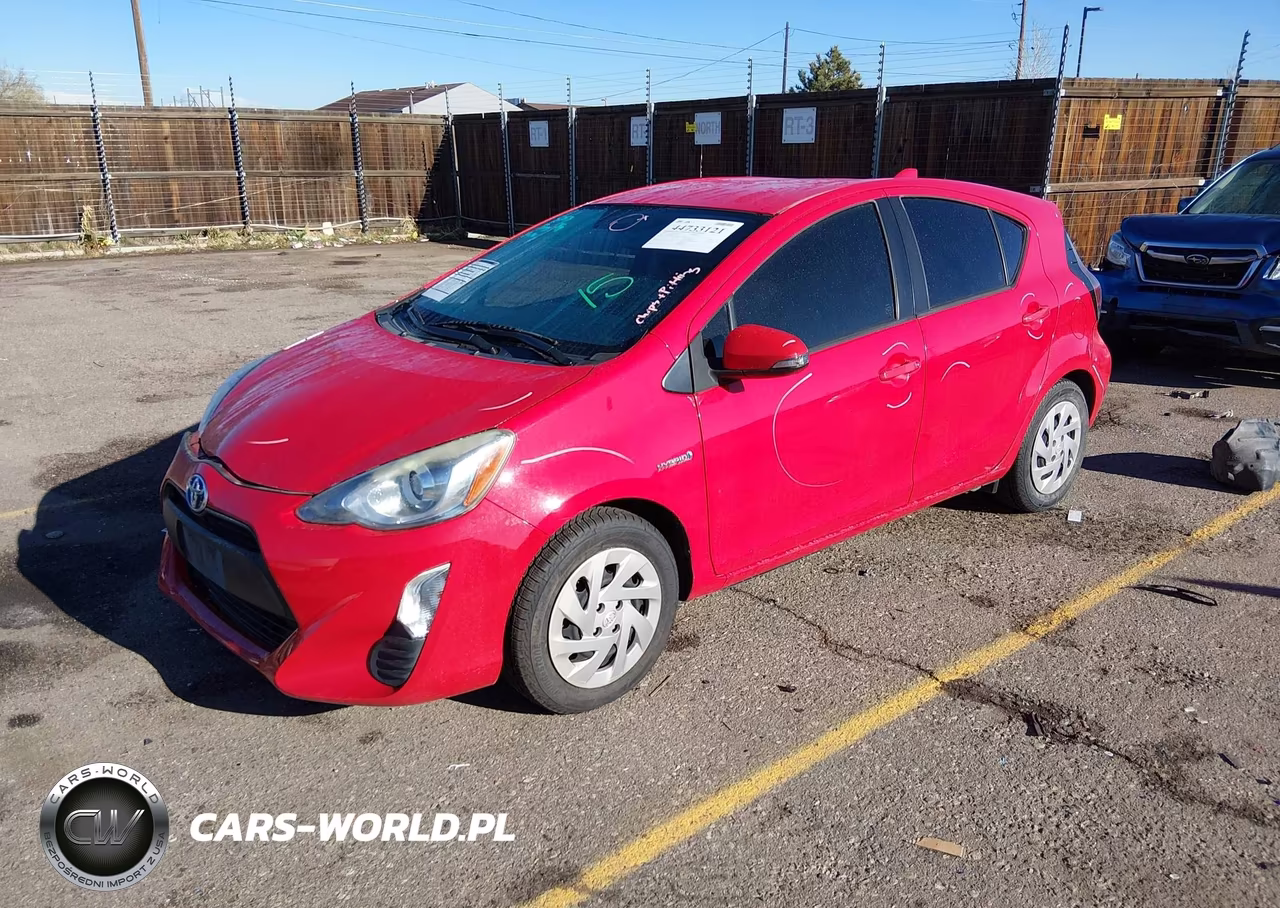 2016 Toyota Prius C One VIN:JTDKDTB3XG1131124 - 2