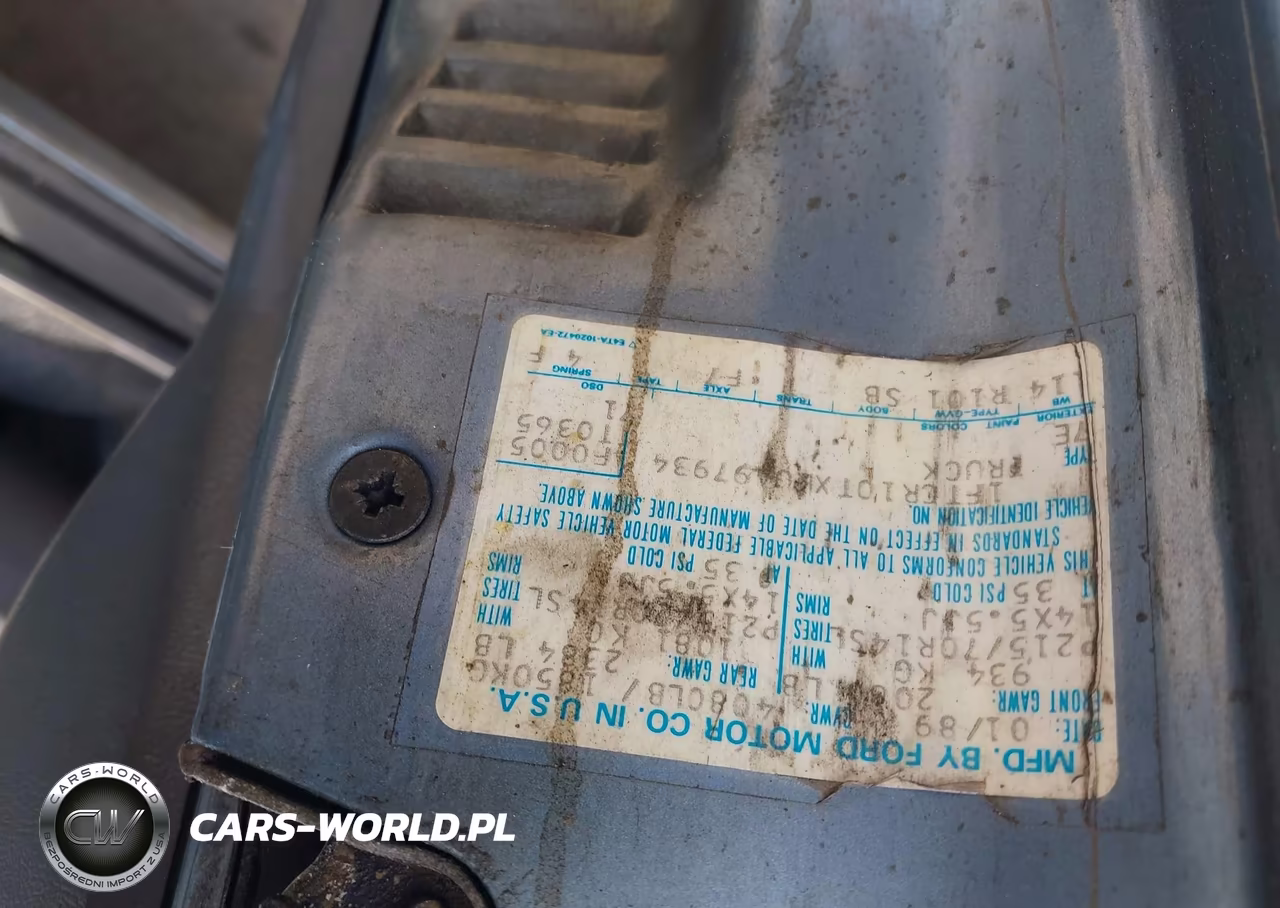 1989 Ford Ranger VIN:1FTCR10TXKUA97934 - 9
