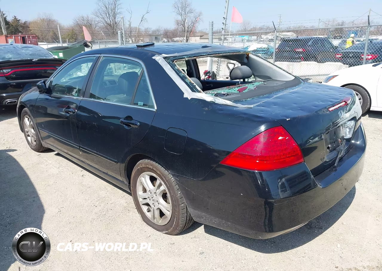 2007 Honda Accord 2.4 Ex VIN:1HGCM56877A158742 - 3